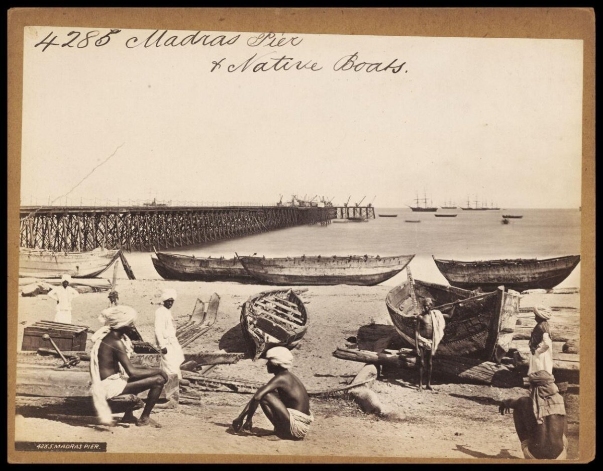 Madras Pier and Native Boats