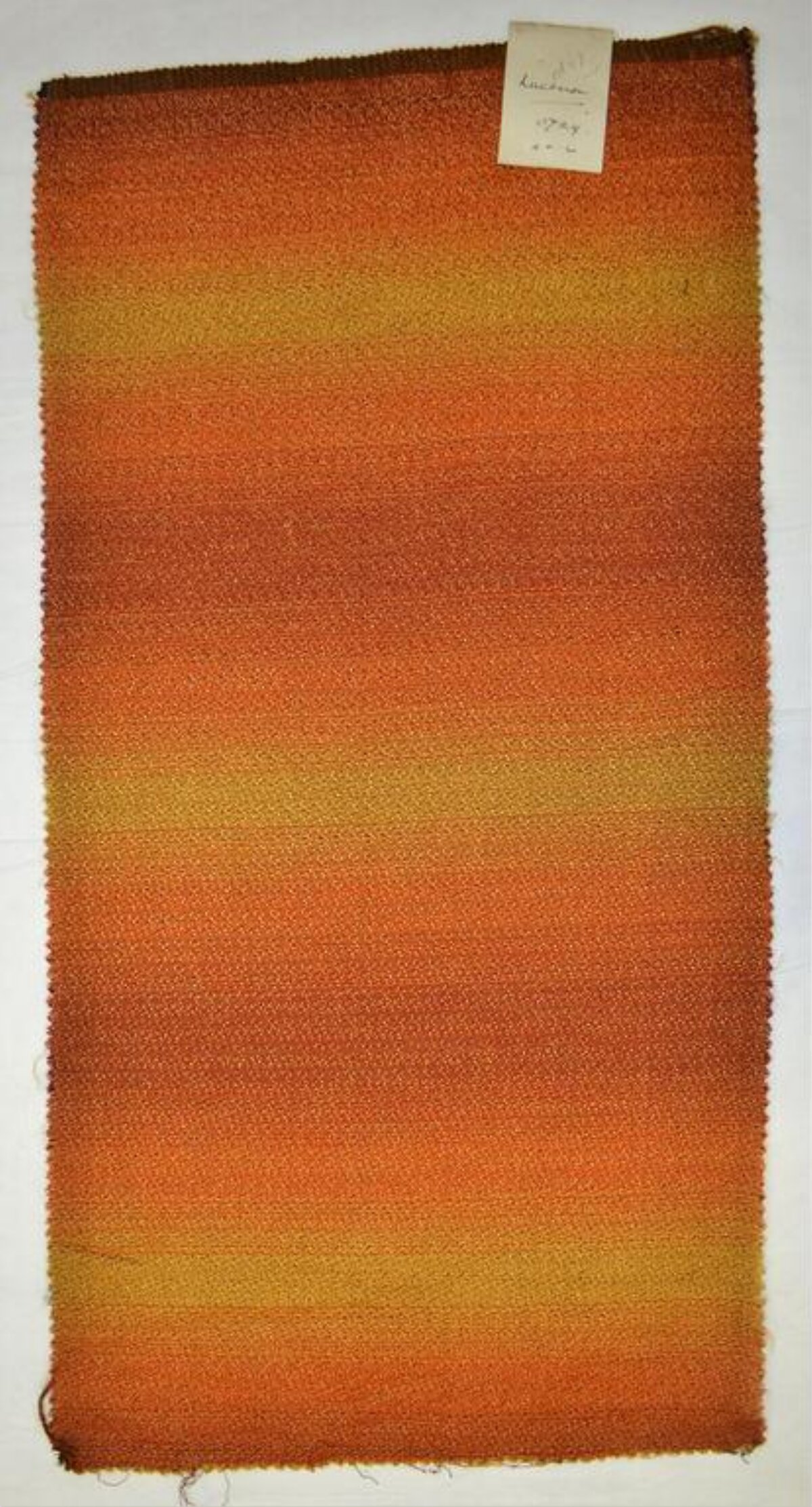 Orange Gradient Fabric Swatch
