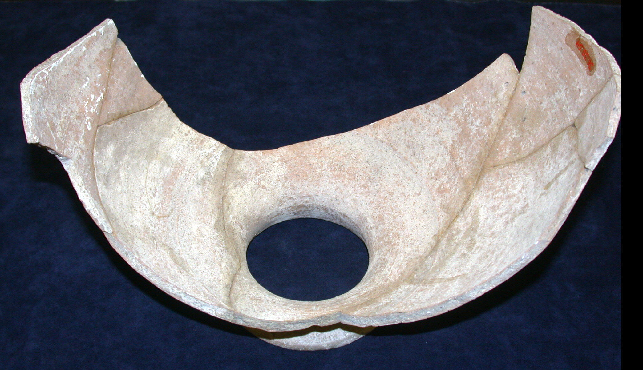 Ancient Broken Pottery Fragment