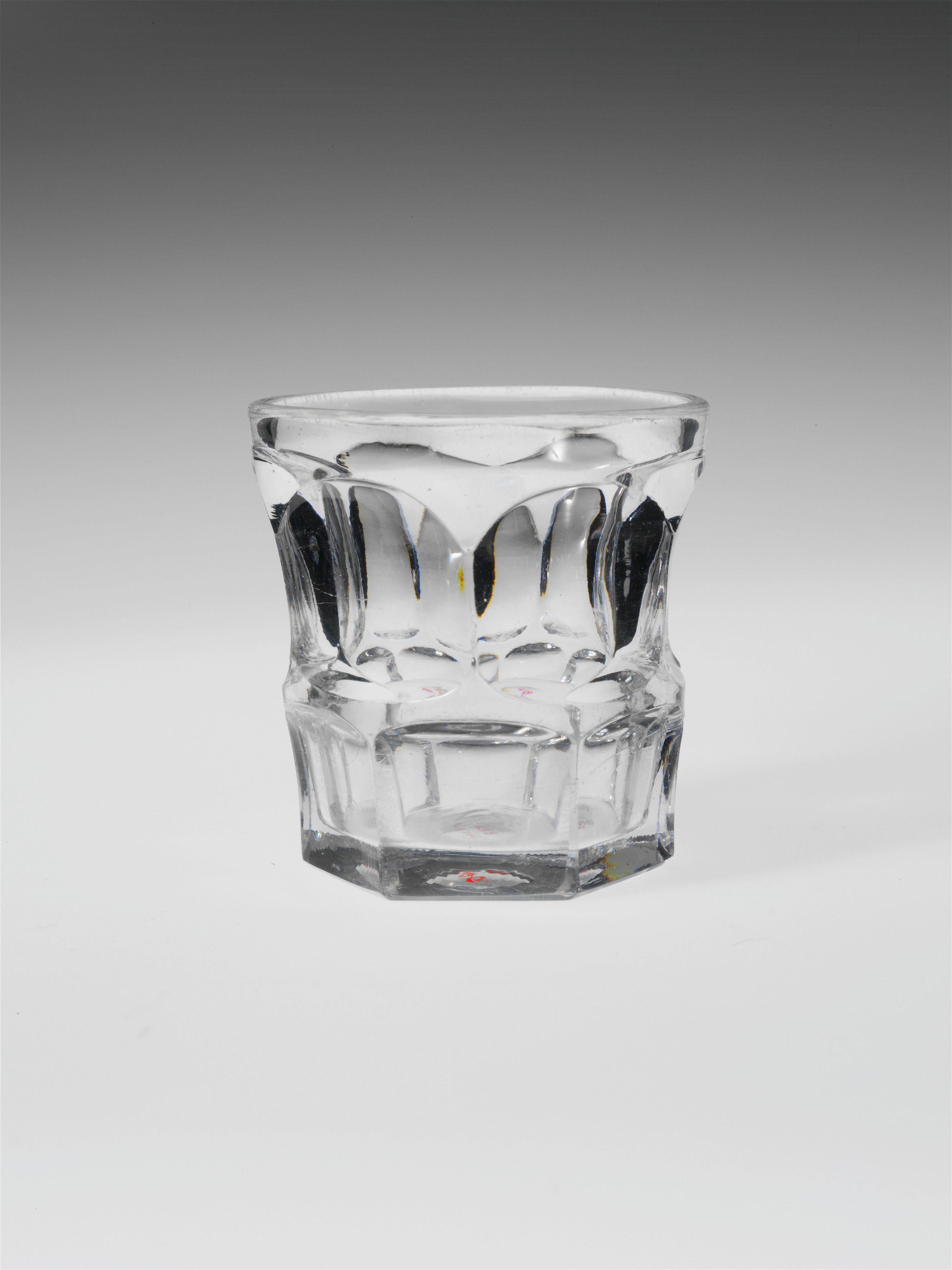 Clear Cut Glass Tumbler