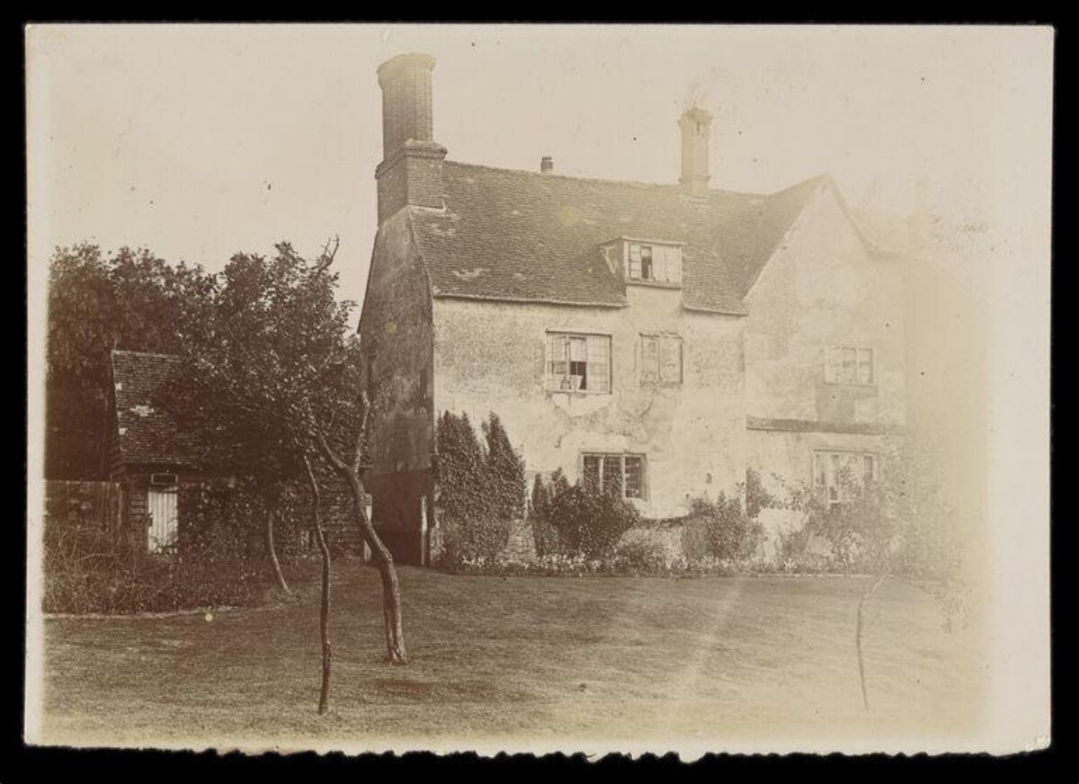 Vintage Country House Exterior View