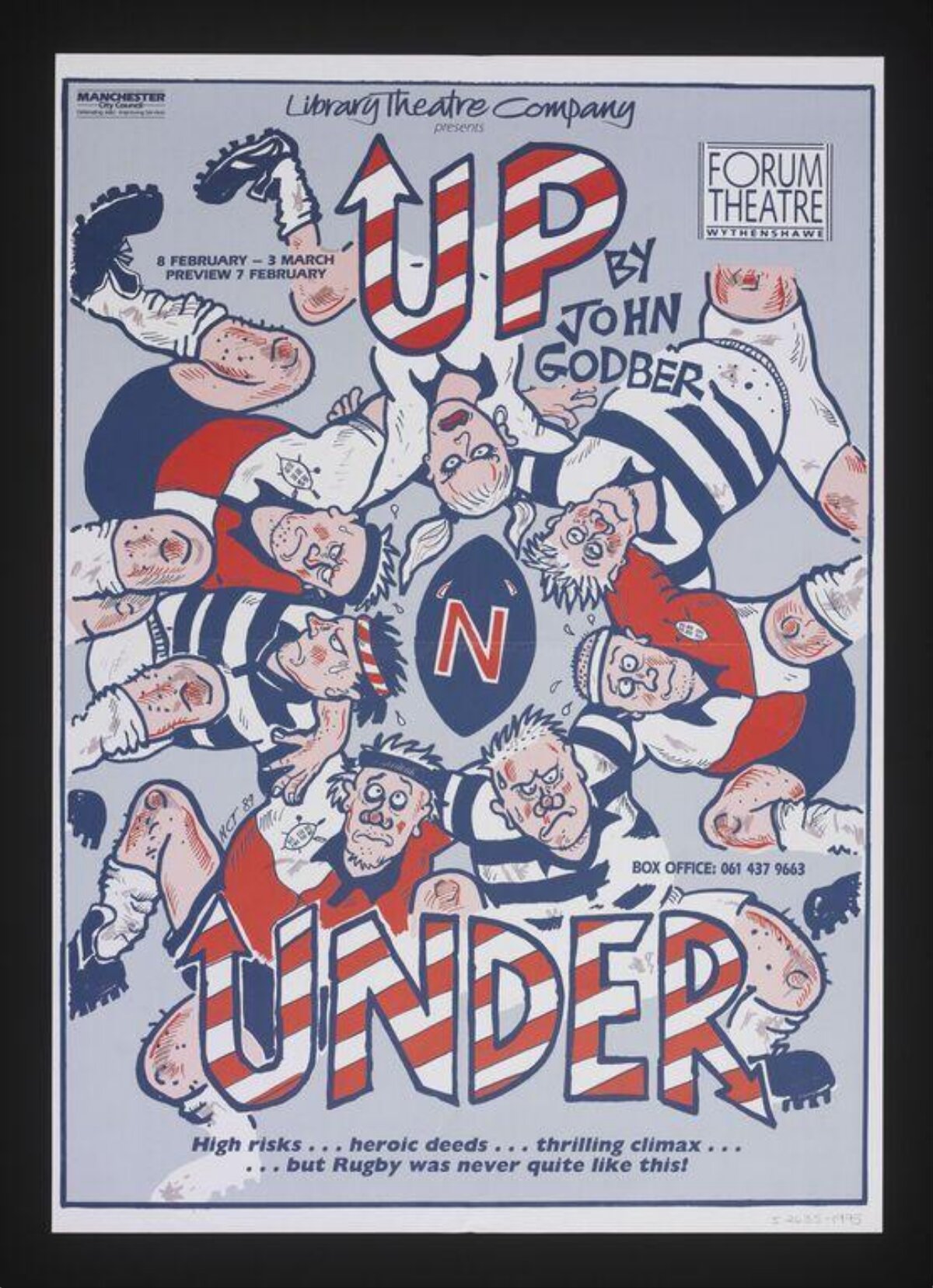 Up Under Theatre Play Poster