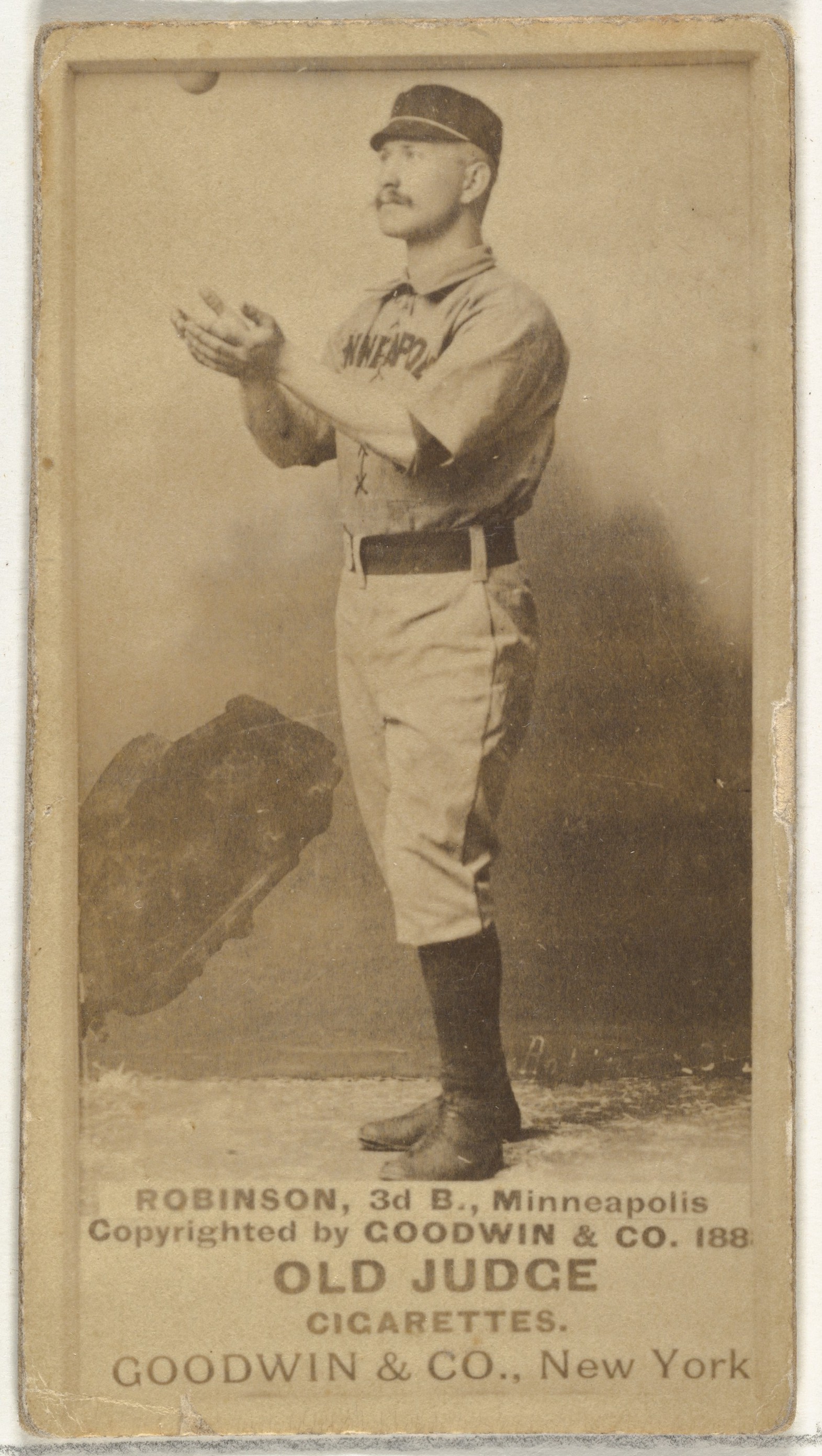 1888 Old Judge Baseball Cigarette Card