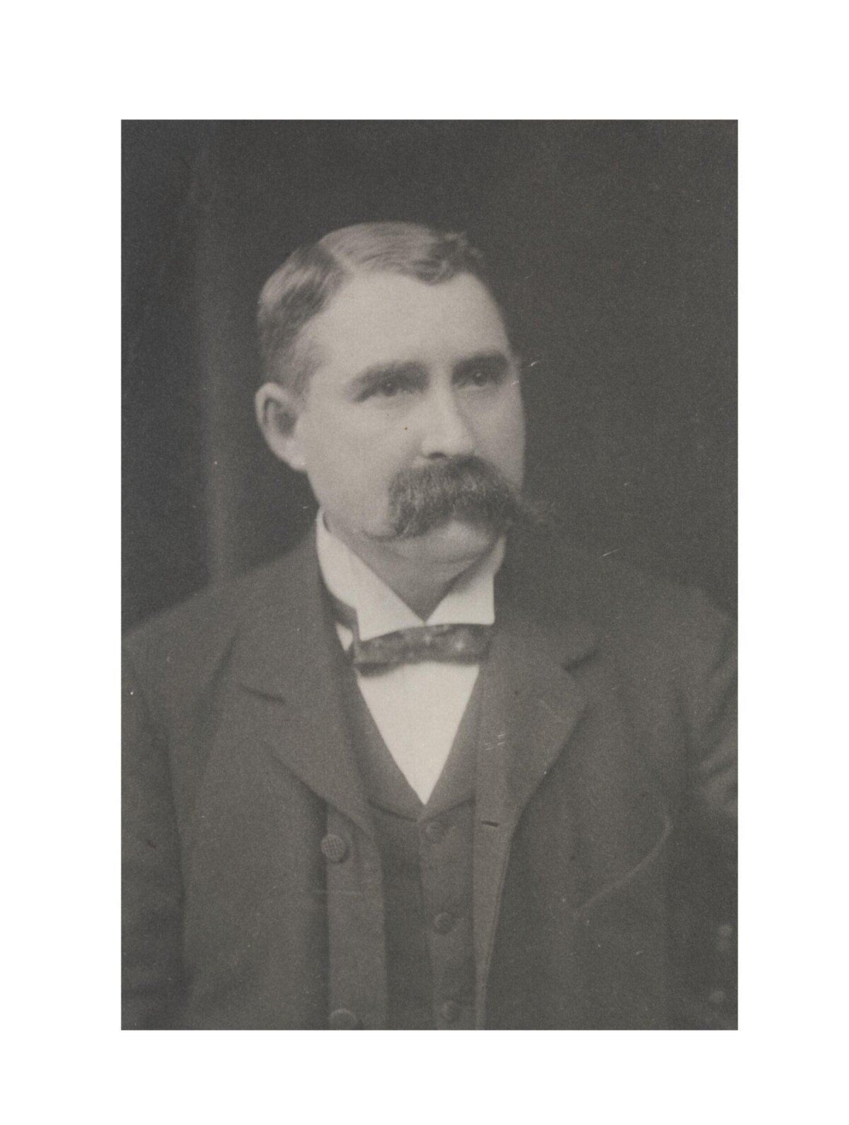 Vintage Bust Portrait of a Gentleman