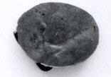 Polished Grey Oval Stone