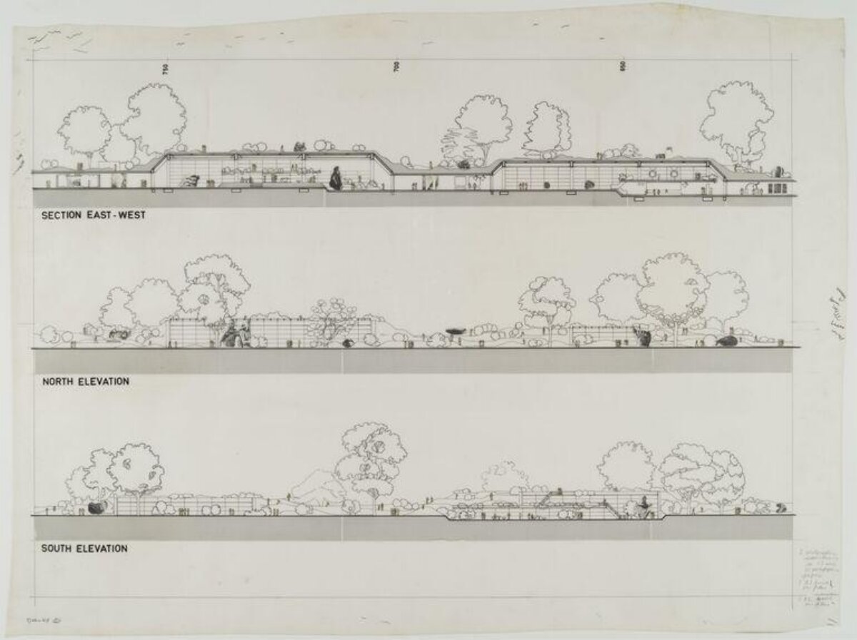 Architectural Section Elevation Drawings
