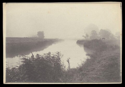 Misty River Landscape
