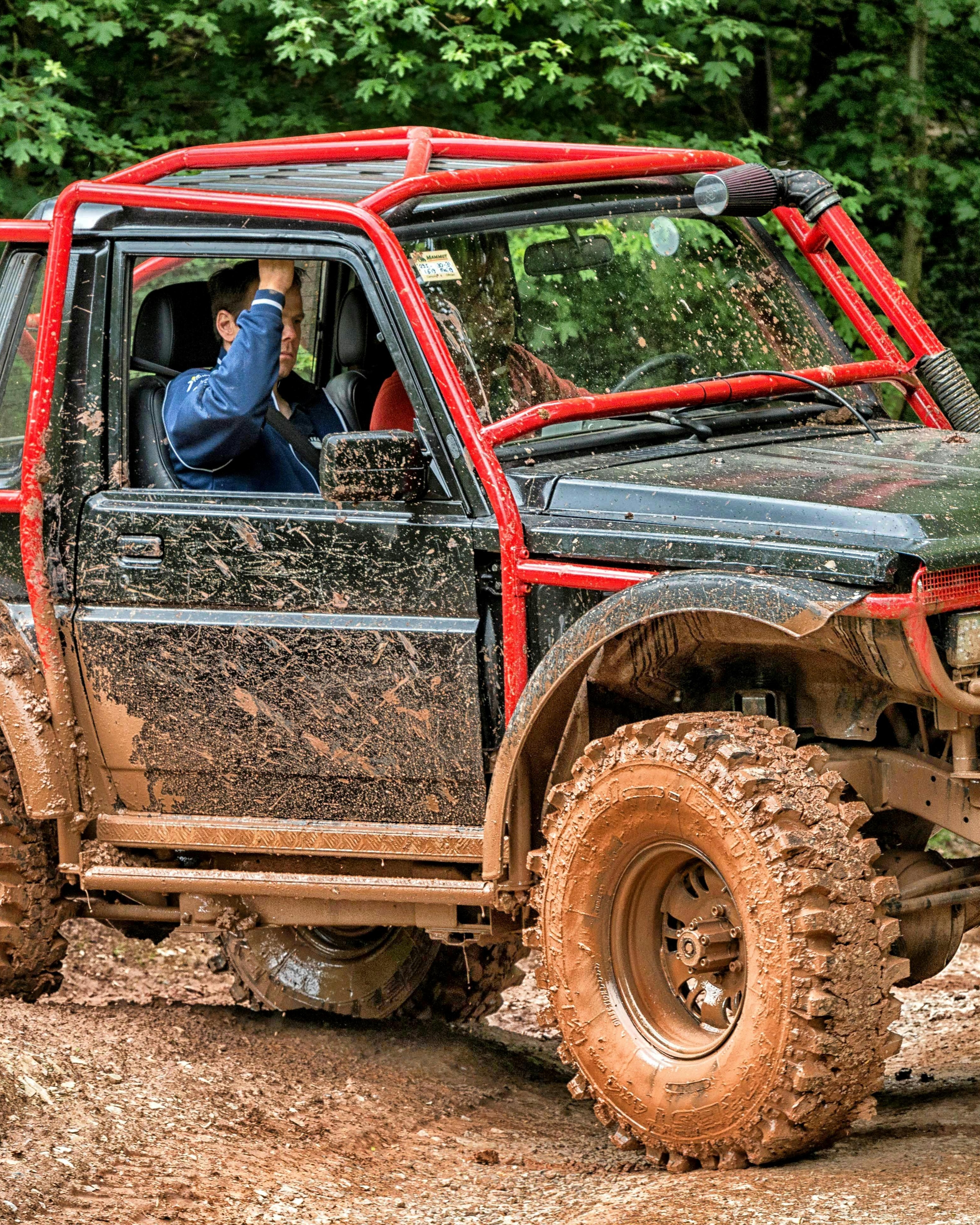 Mud Covered Off-Road 4x4