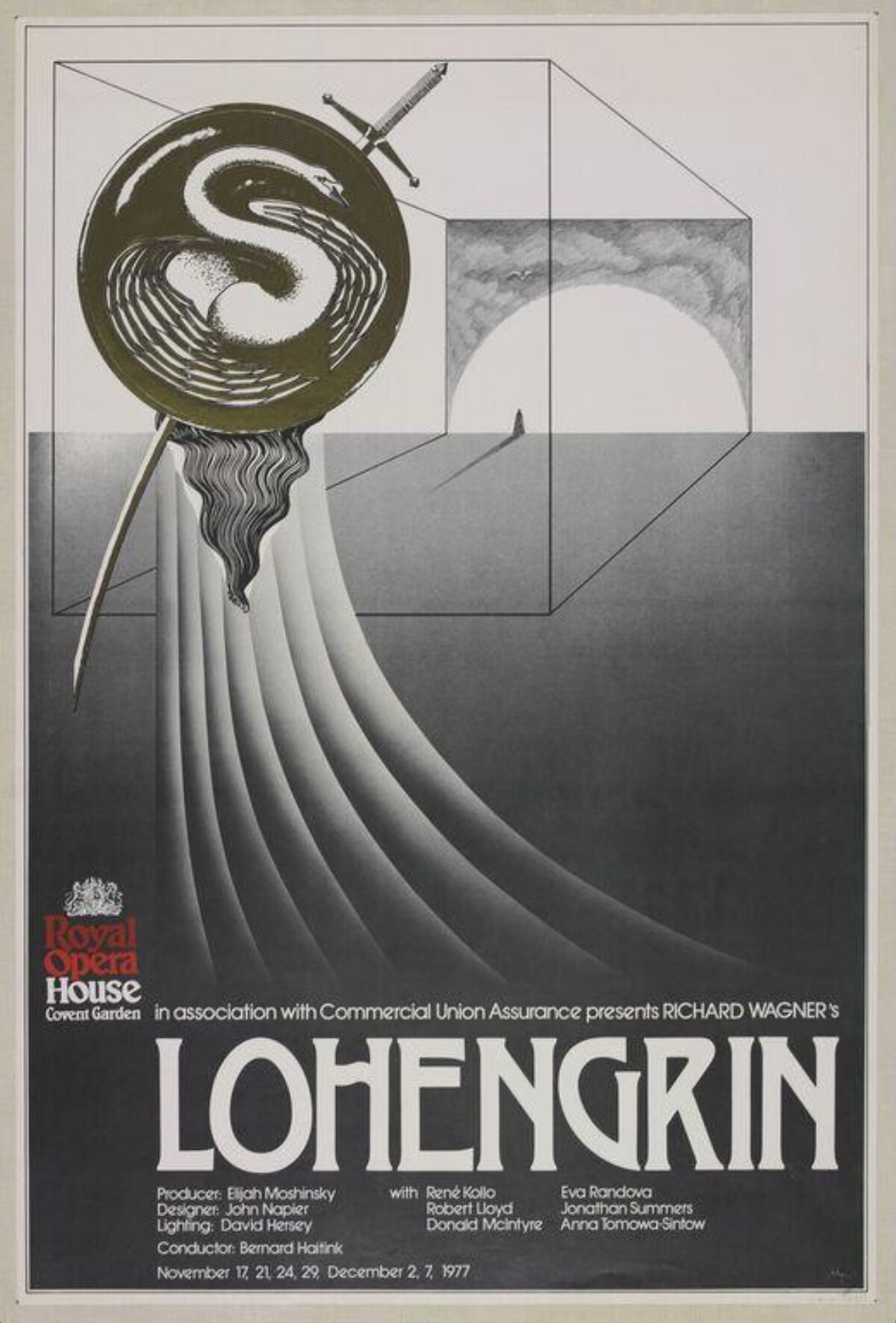 1977 Lohengrin Opera Poster