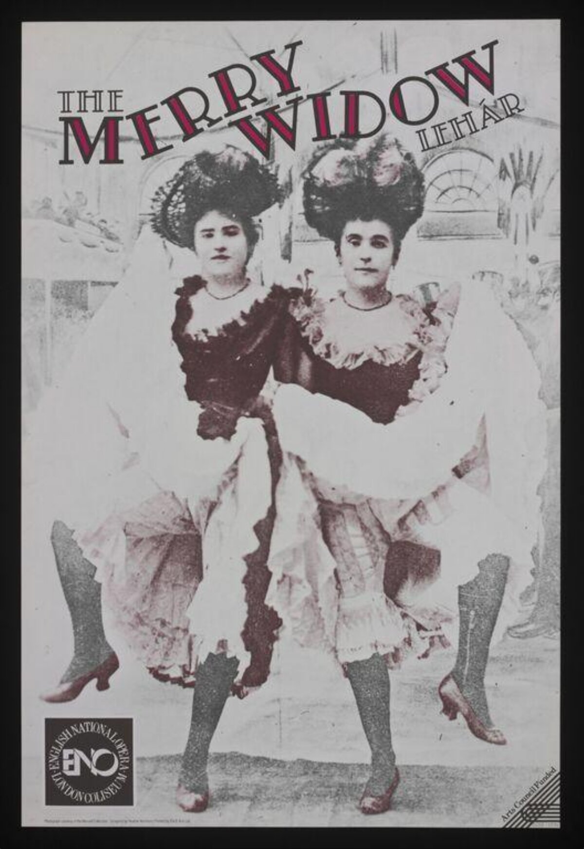 The Merry Widow Opera Poster