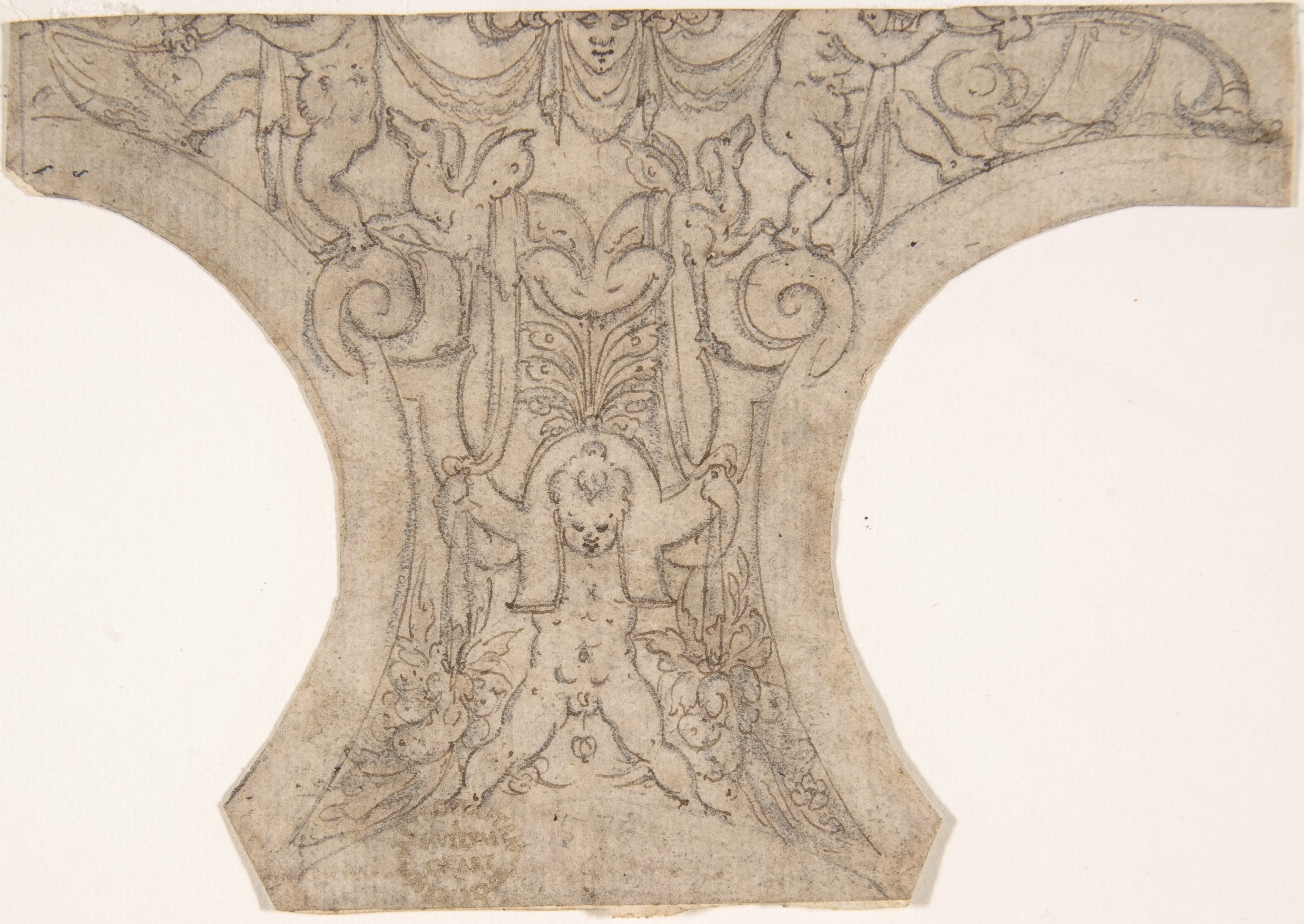 Antique Decorative Ornament Sketch