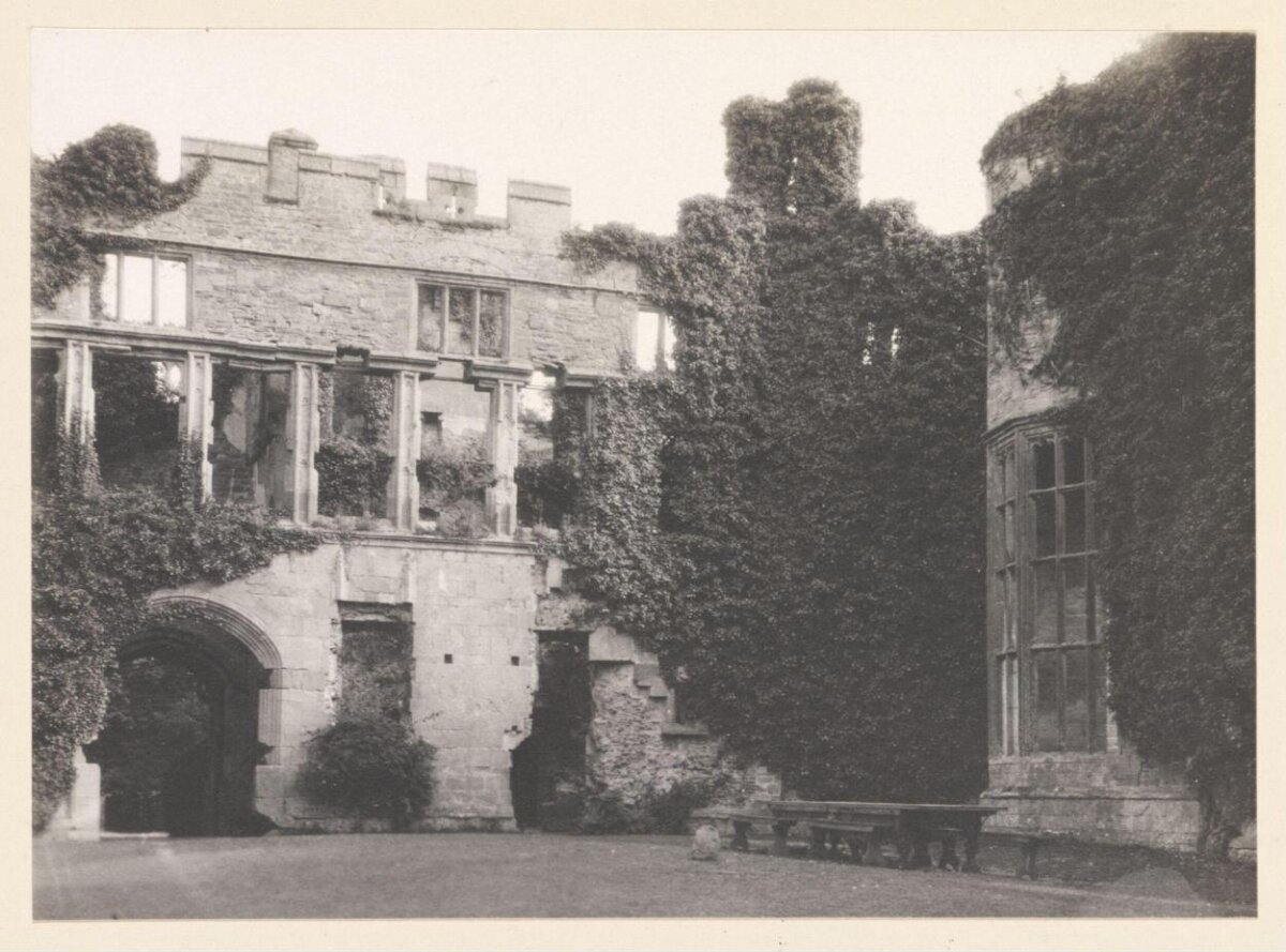 Ivy Covered Castle Ruin