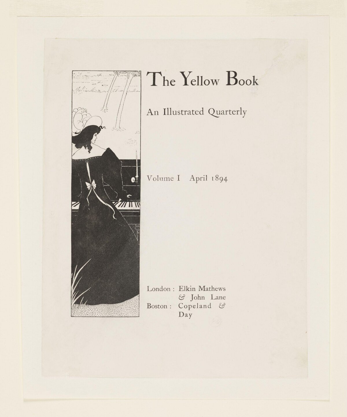 The Yellow Book 1894 Title Page