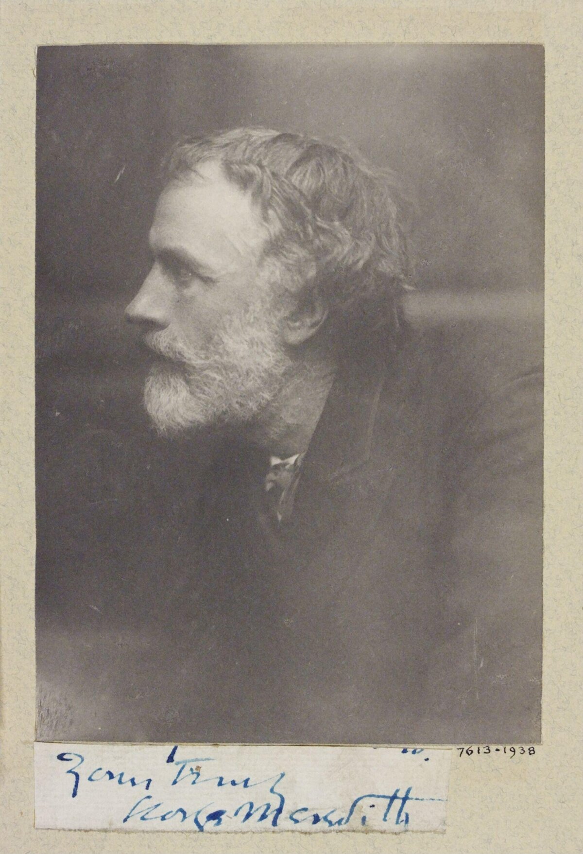 Vintage Portrait of a Bearded Man