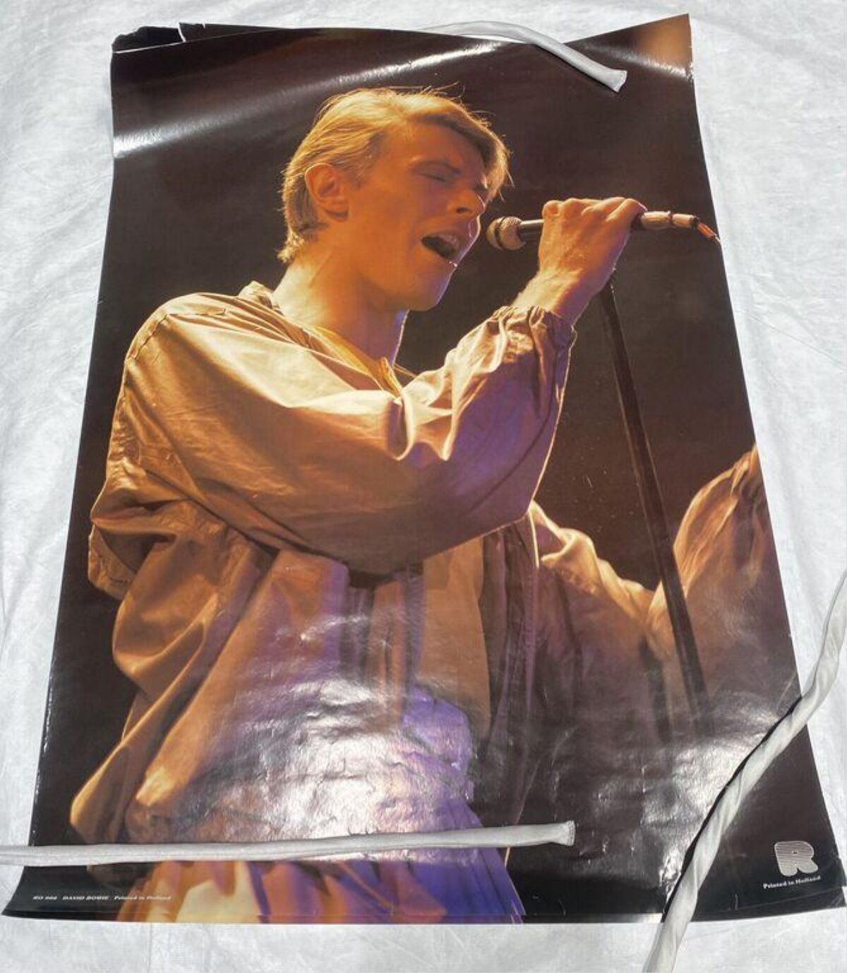 David Bowie Concert Performance Poster