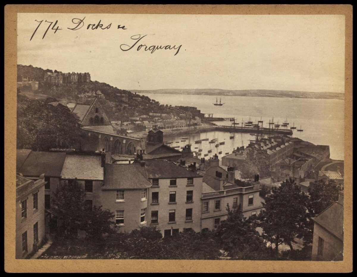 Torquay Docks Vintage View