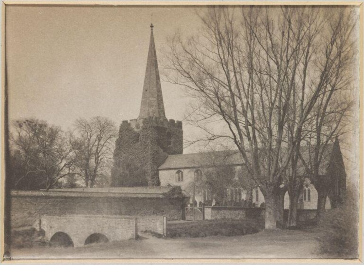Vintage View of Village Church