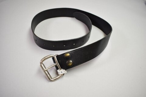Black Leather Belt