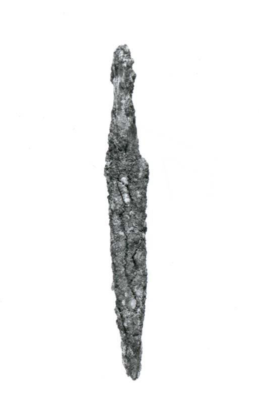 Ancient Corroded Iron Spear Point