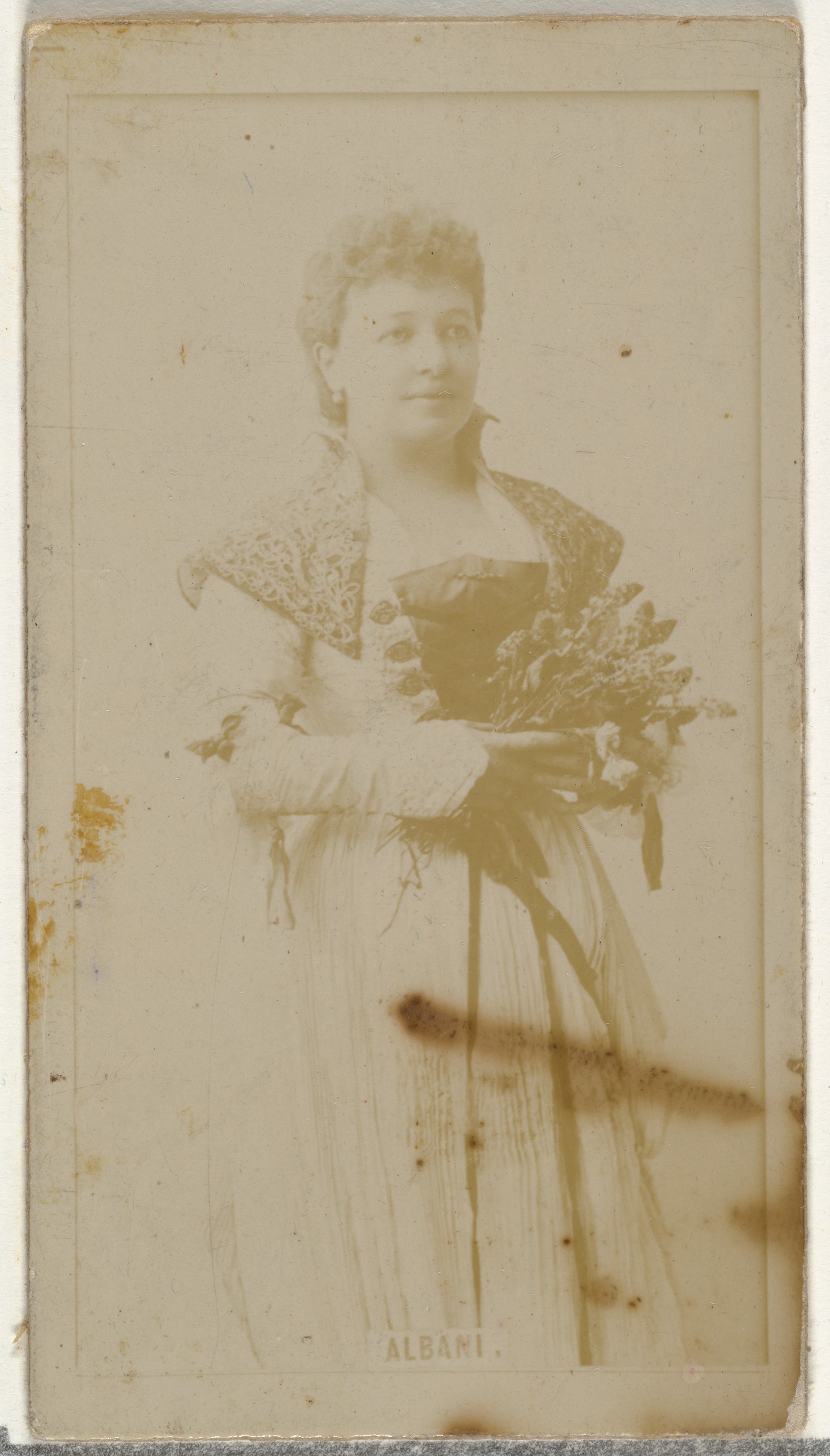 Vintage Portrait of Albani