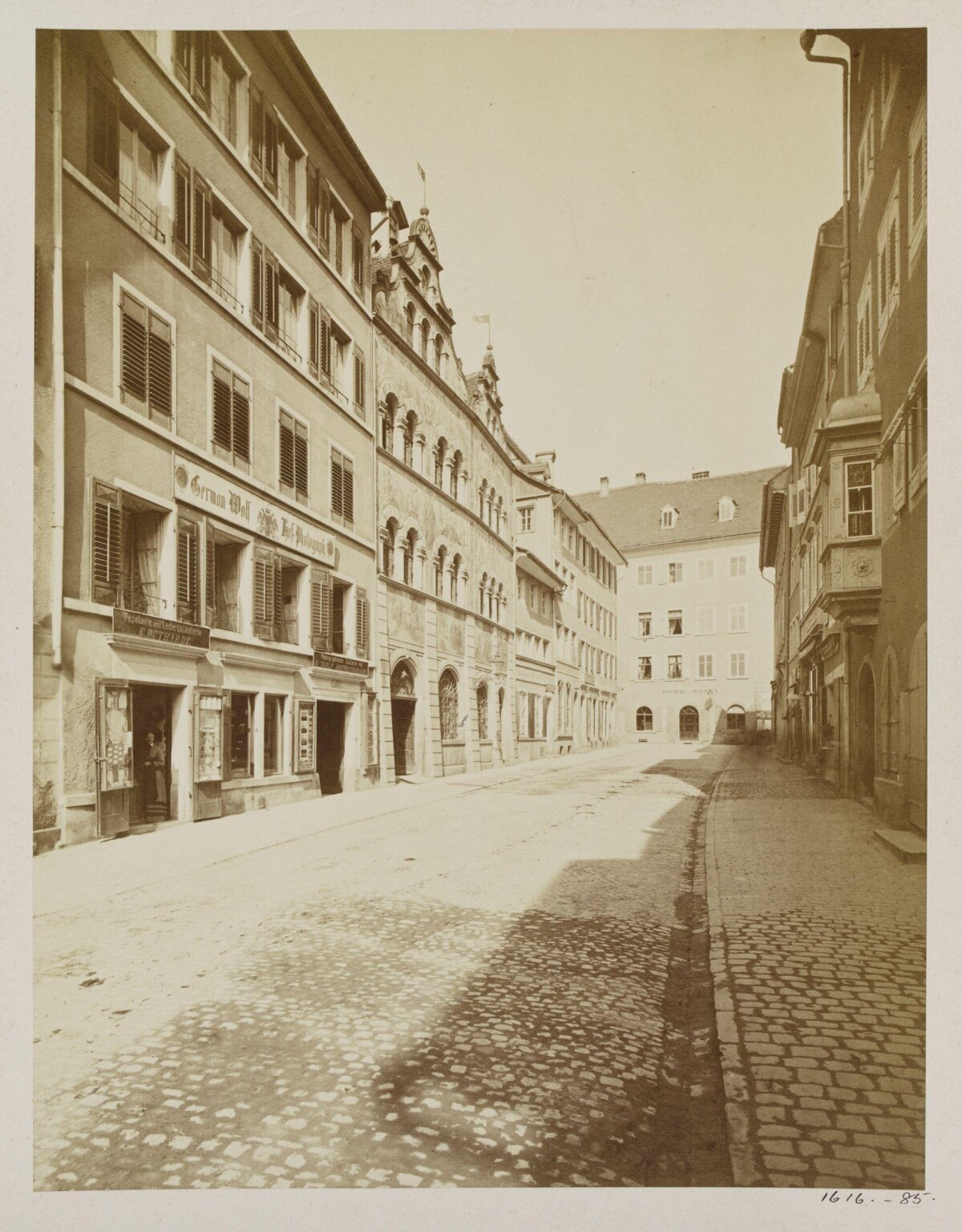 Historic European Town Street