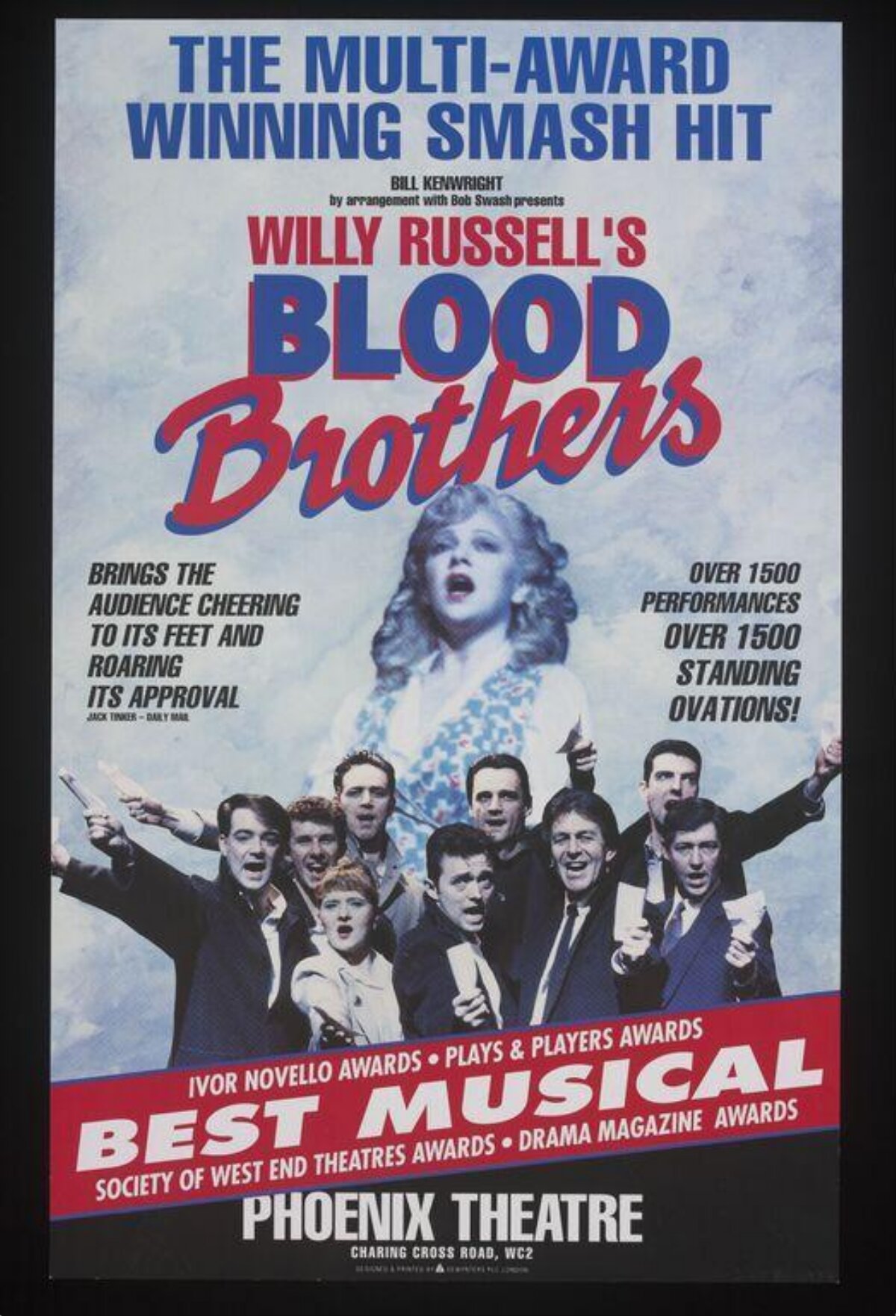 Blood Brothers Musical Poster