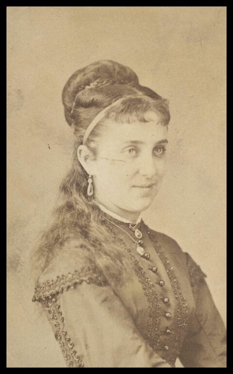 Vintage Portrait of a 19th Century Woman