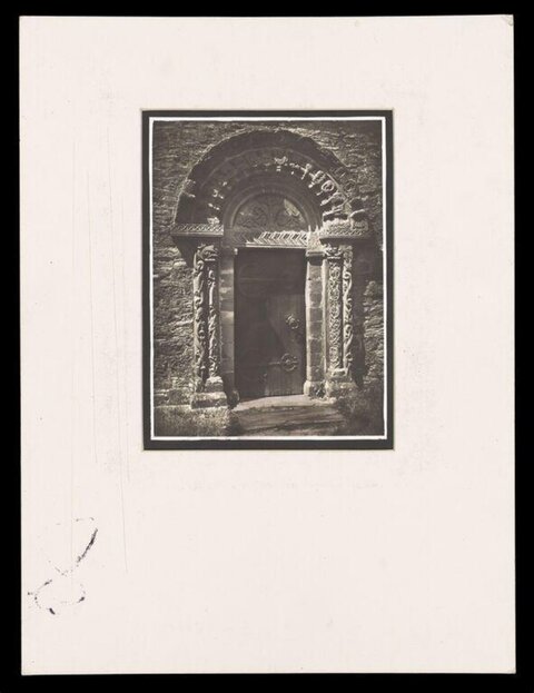 Ancient Carved Stone Doorway