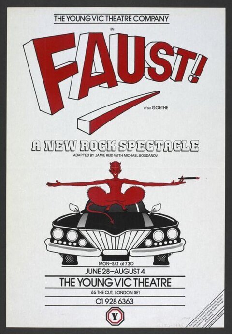 Faust Rock Spectacle Theatre Poster