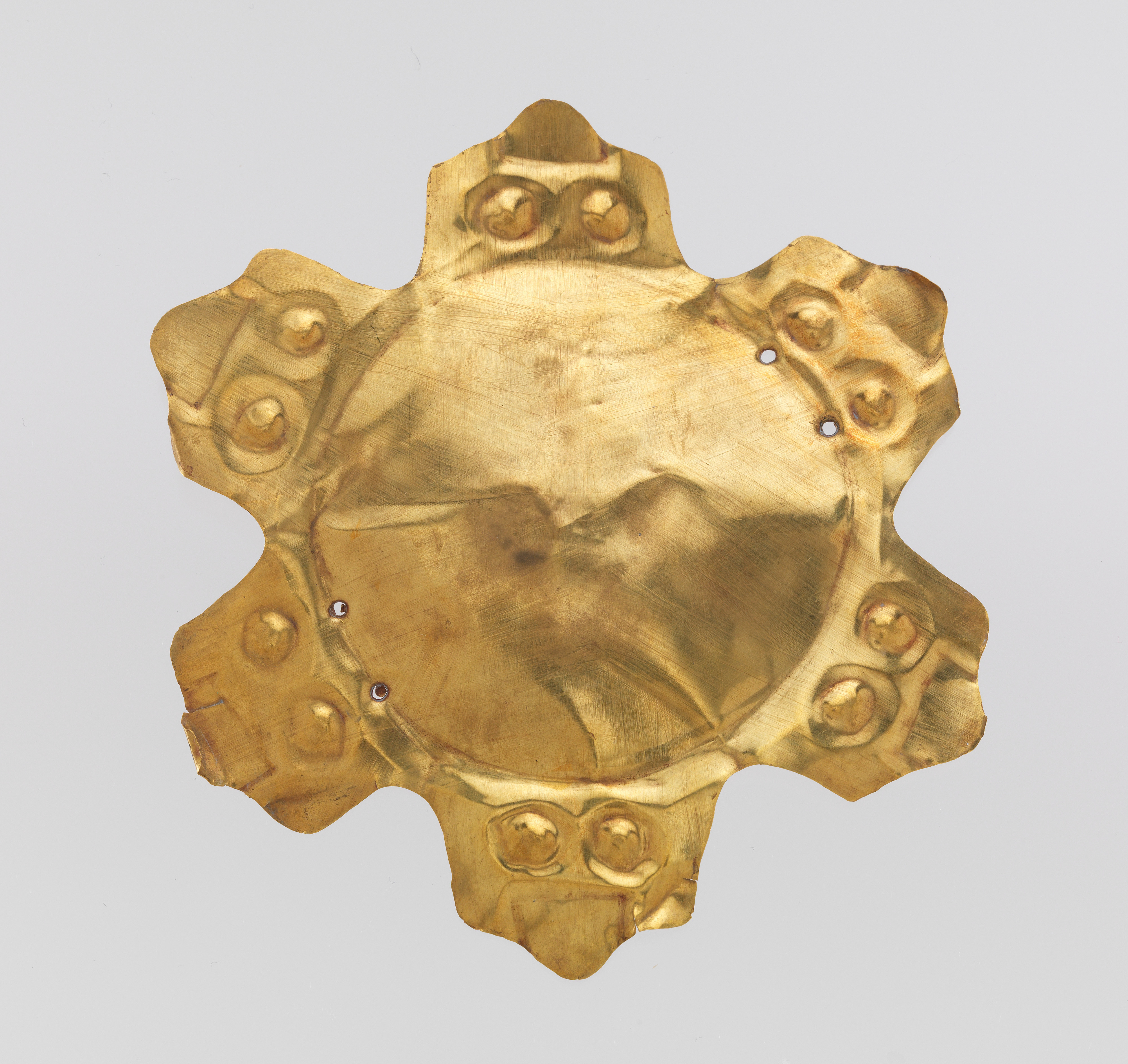 Flower-shaped Gold Artifact