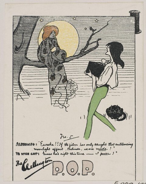 Vintage Amateur Photography Cartoon