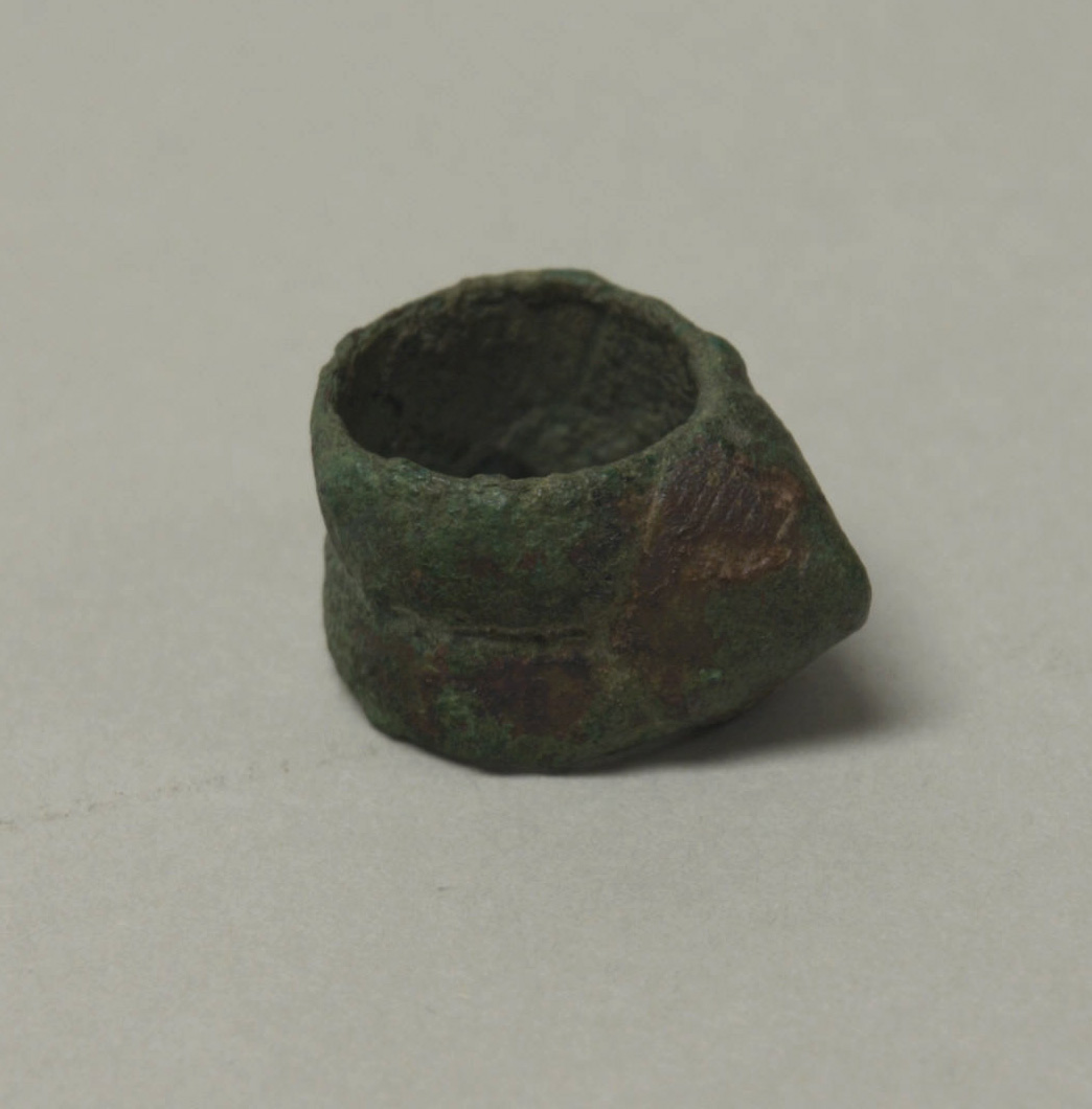 Ancient Bronze Ring Artifact