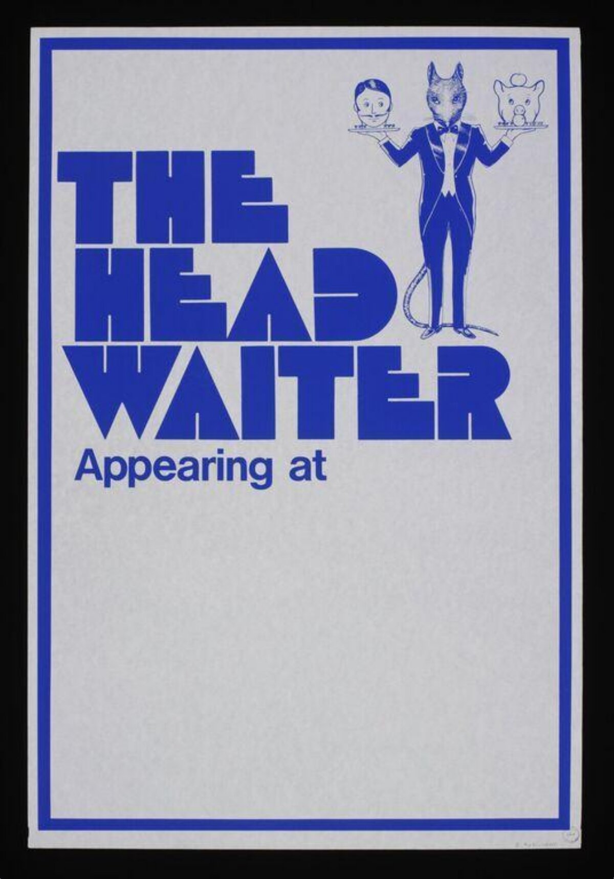 The Head Waiter Event Poster