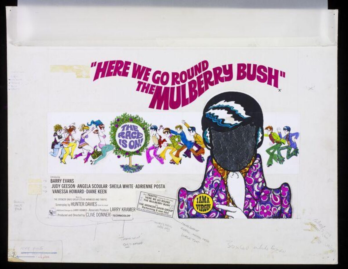 Here We Go Round the Mulberry Bush Poster Art