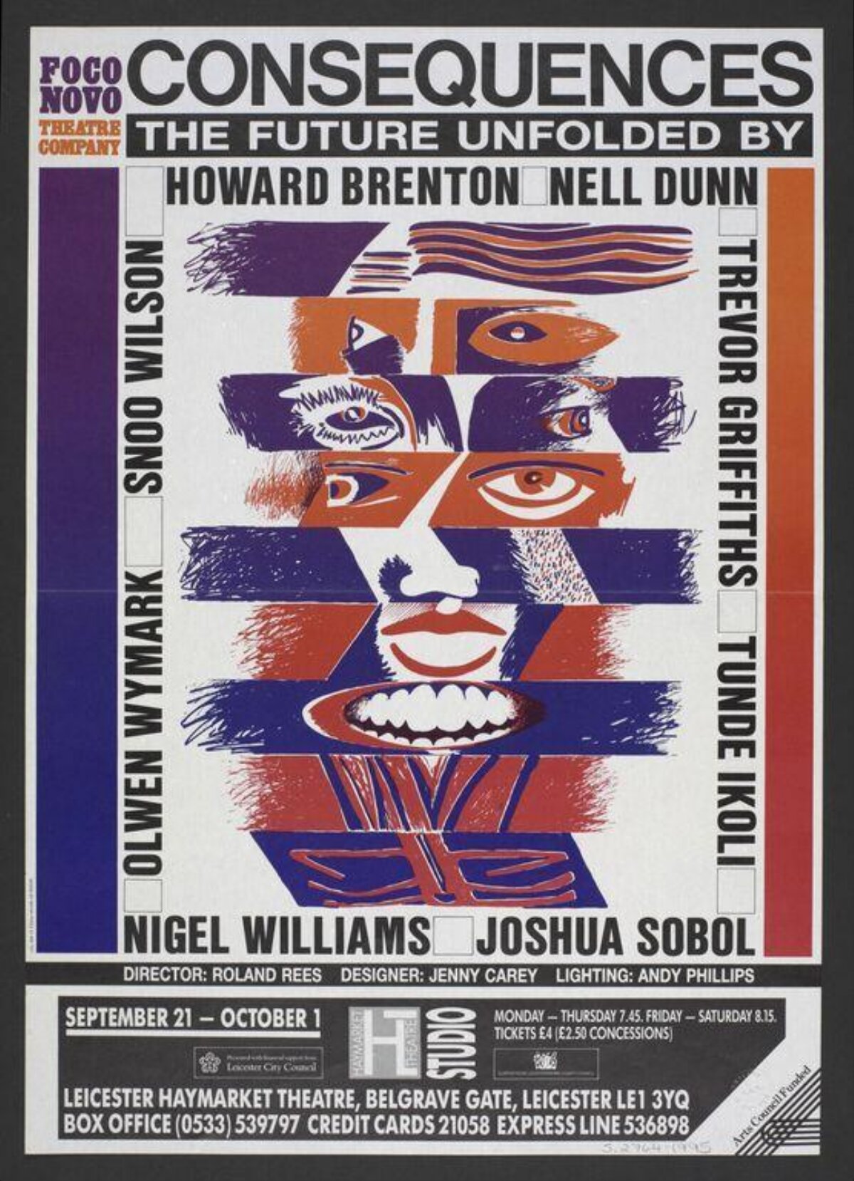 Consequences Theatre Play Poster