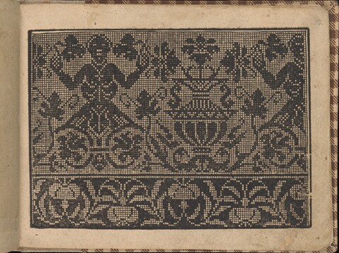 Vintage Cross-Stitch Needlework Pattern