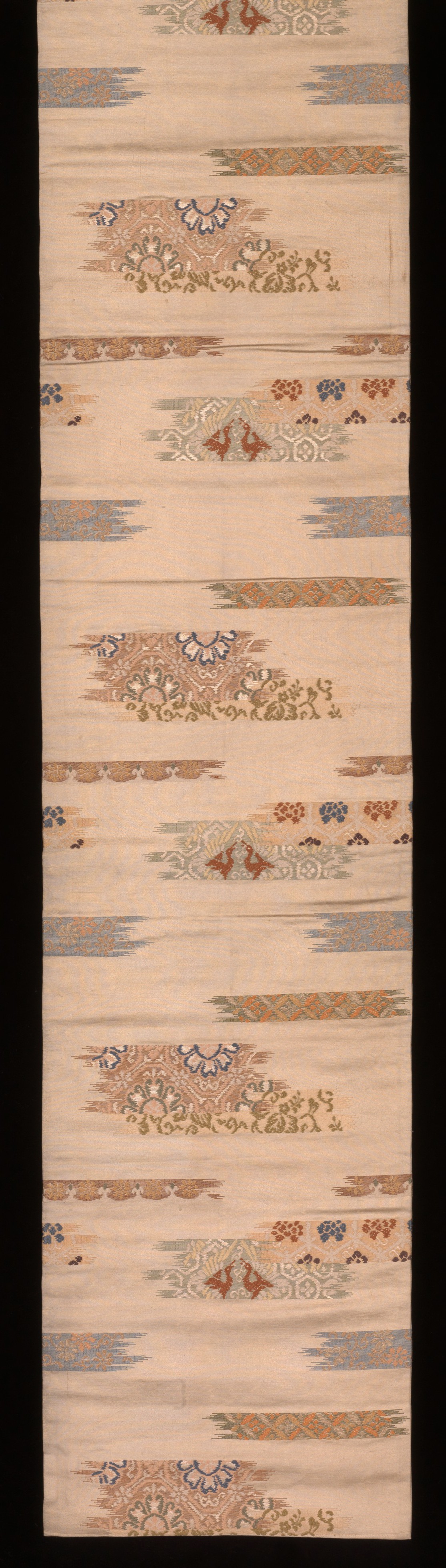 Traditional Patterned Japanese Woven Textile
