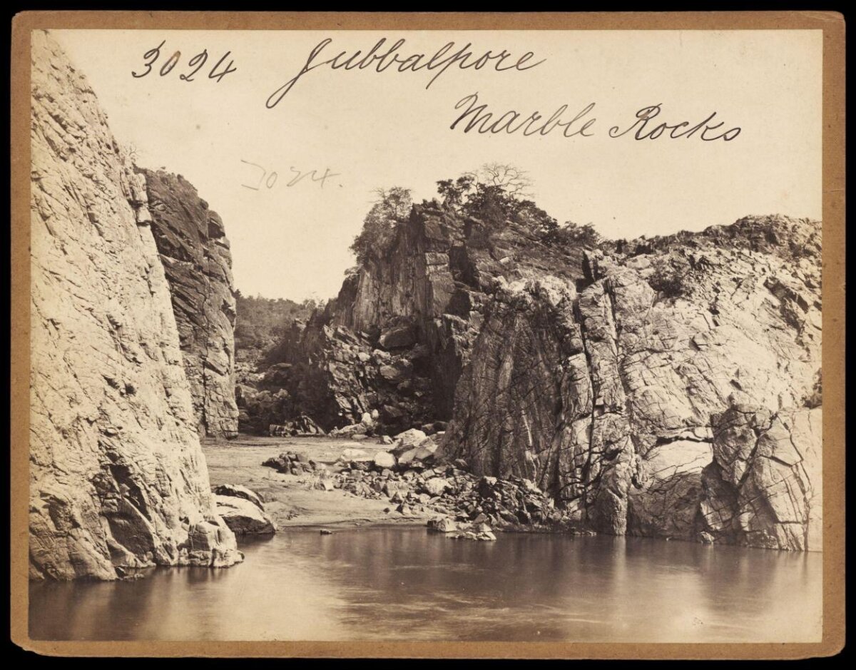 Marble Rocks at Jubbalpore