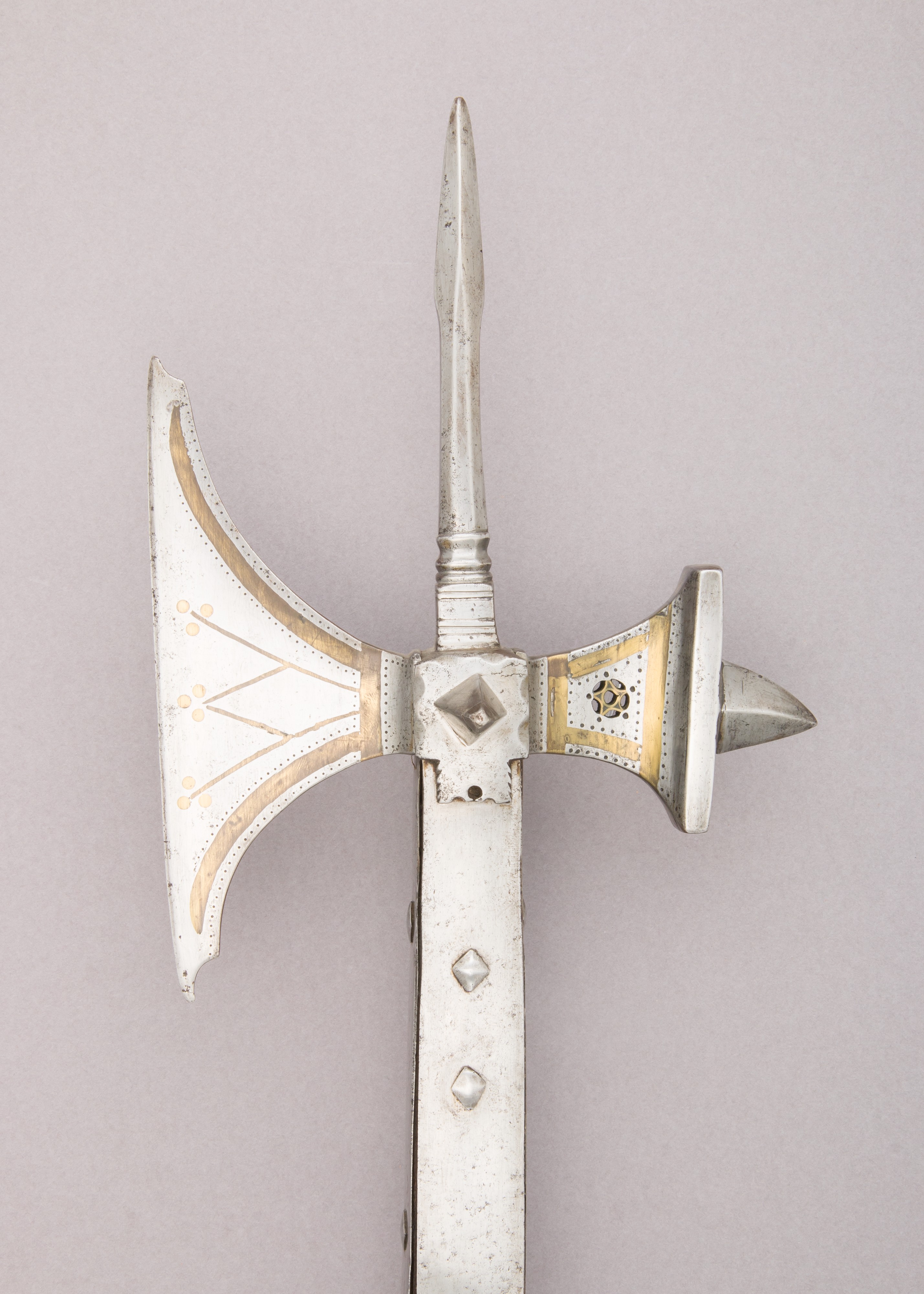 Ornate Historical Poleaxe Head