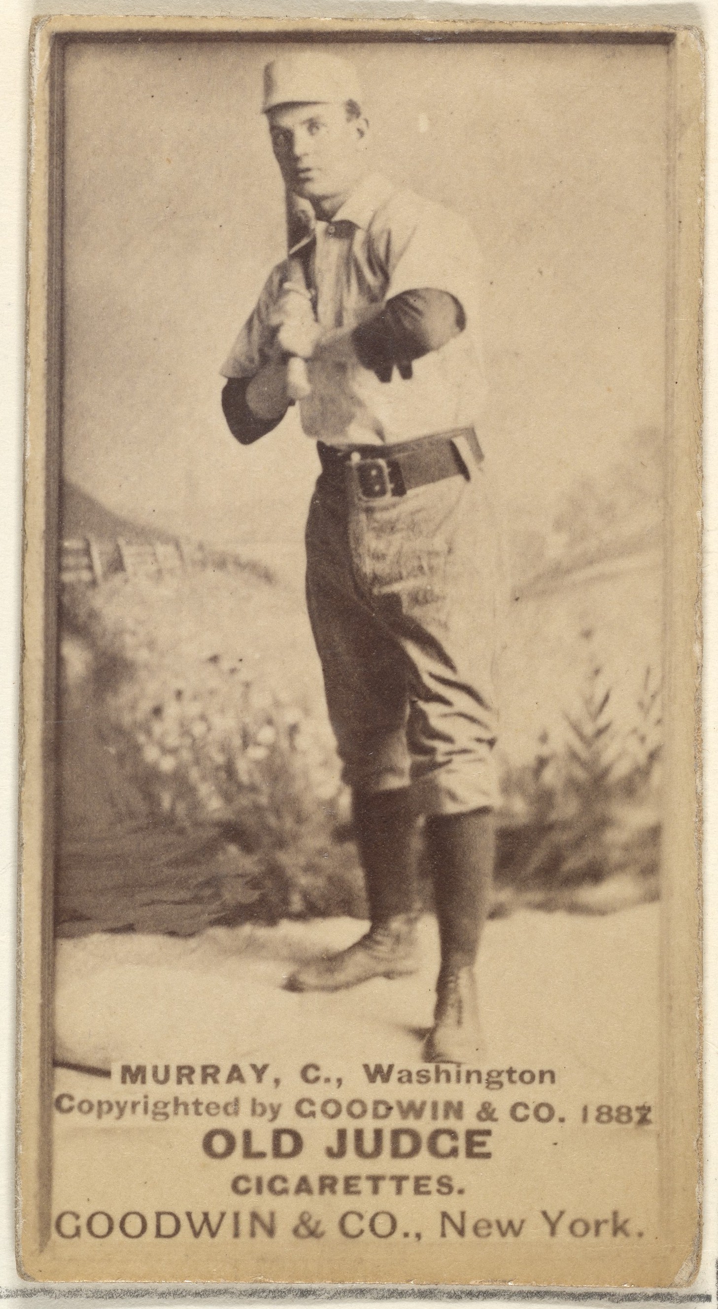 1887 Old Judge Cigarette Baseball Card