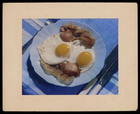 Bacon and Fried Eggs Breakfast