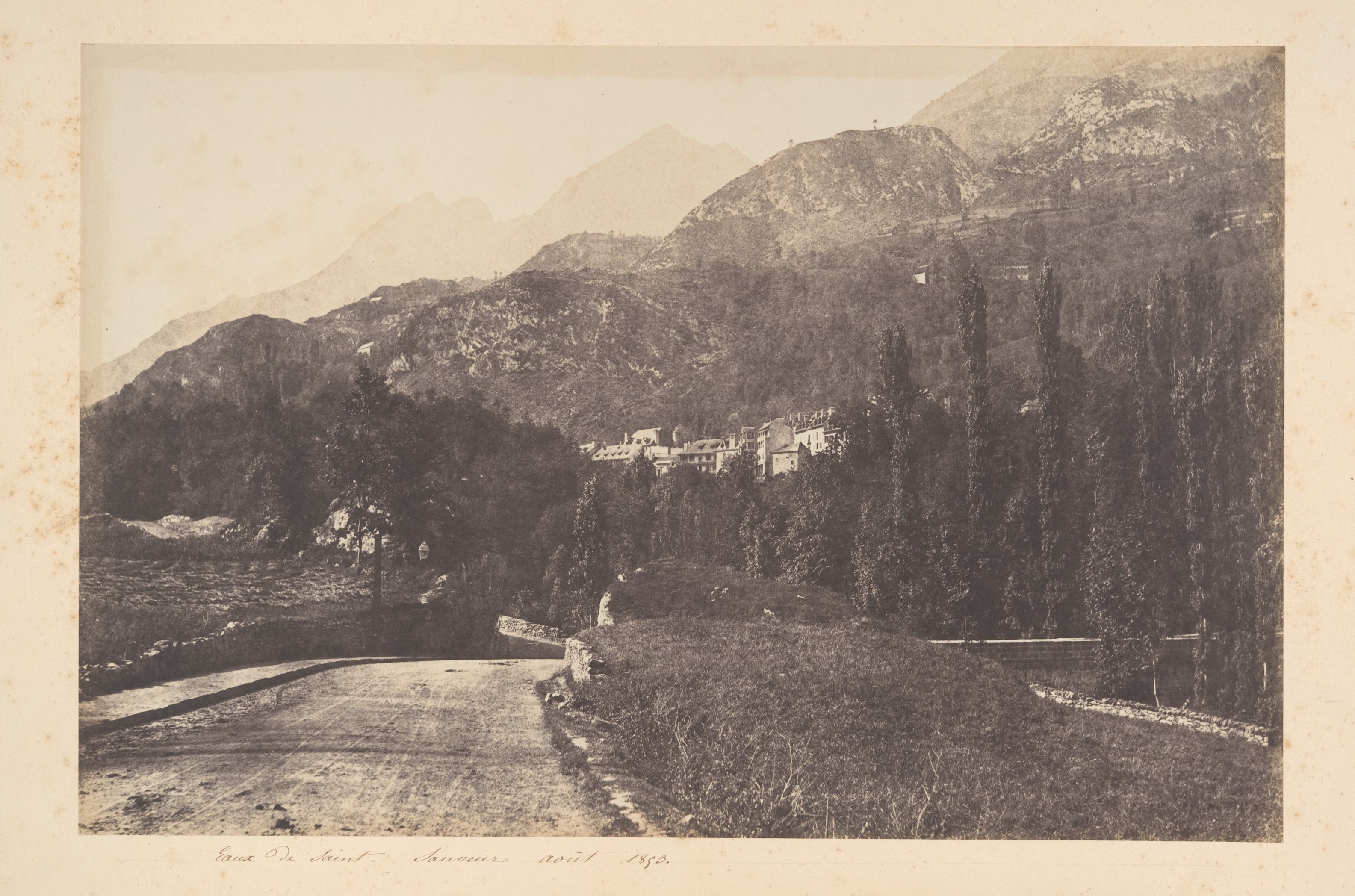 1893 Saint Sauveur Mountain Landscape