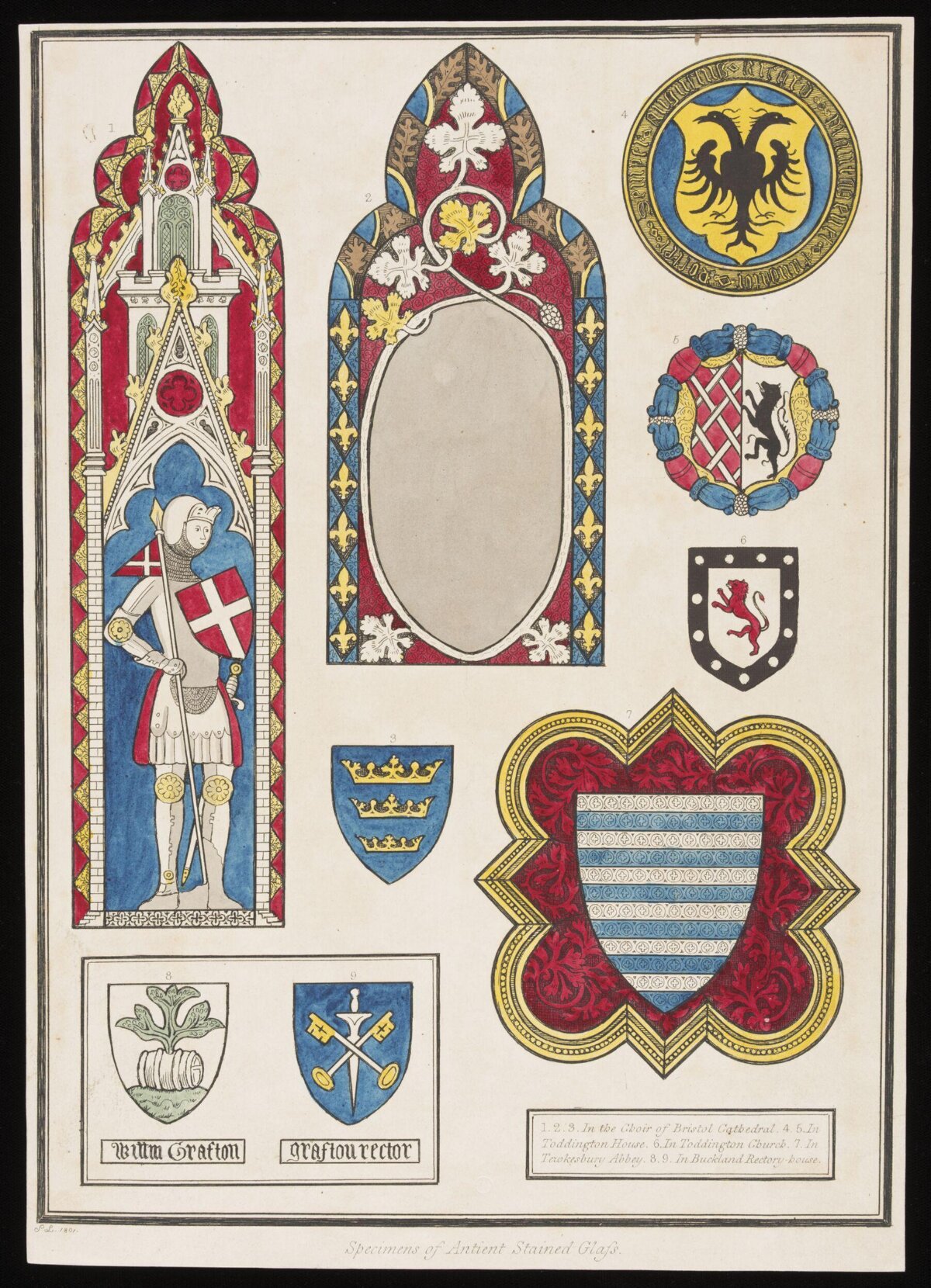 Ancient Stained Glass Specimens
