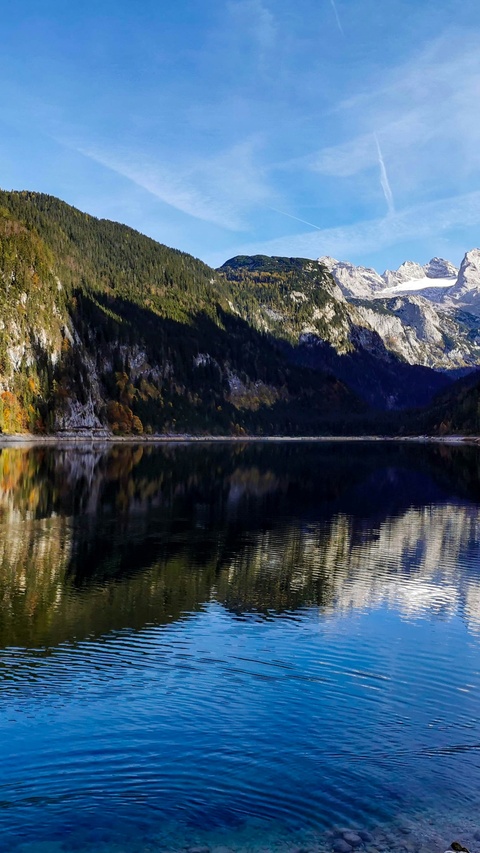 Alpine Mountain Lake Reflection