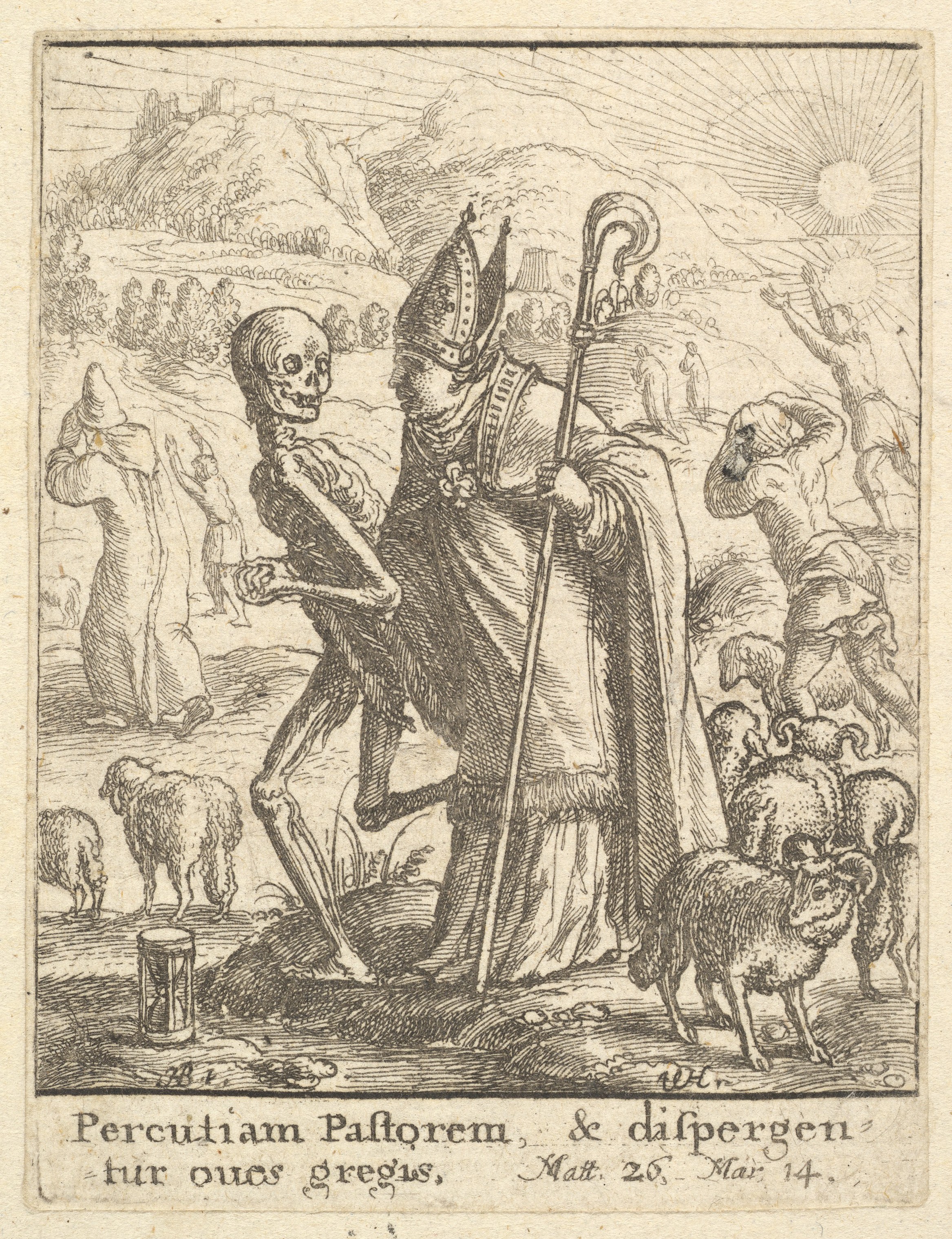 Death and the Bishop Etching