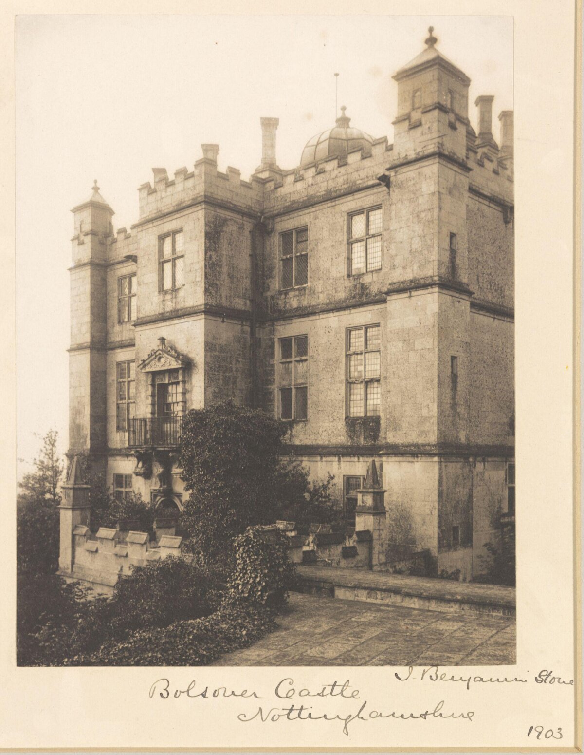Bolsover Castle 1903 Exterior View