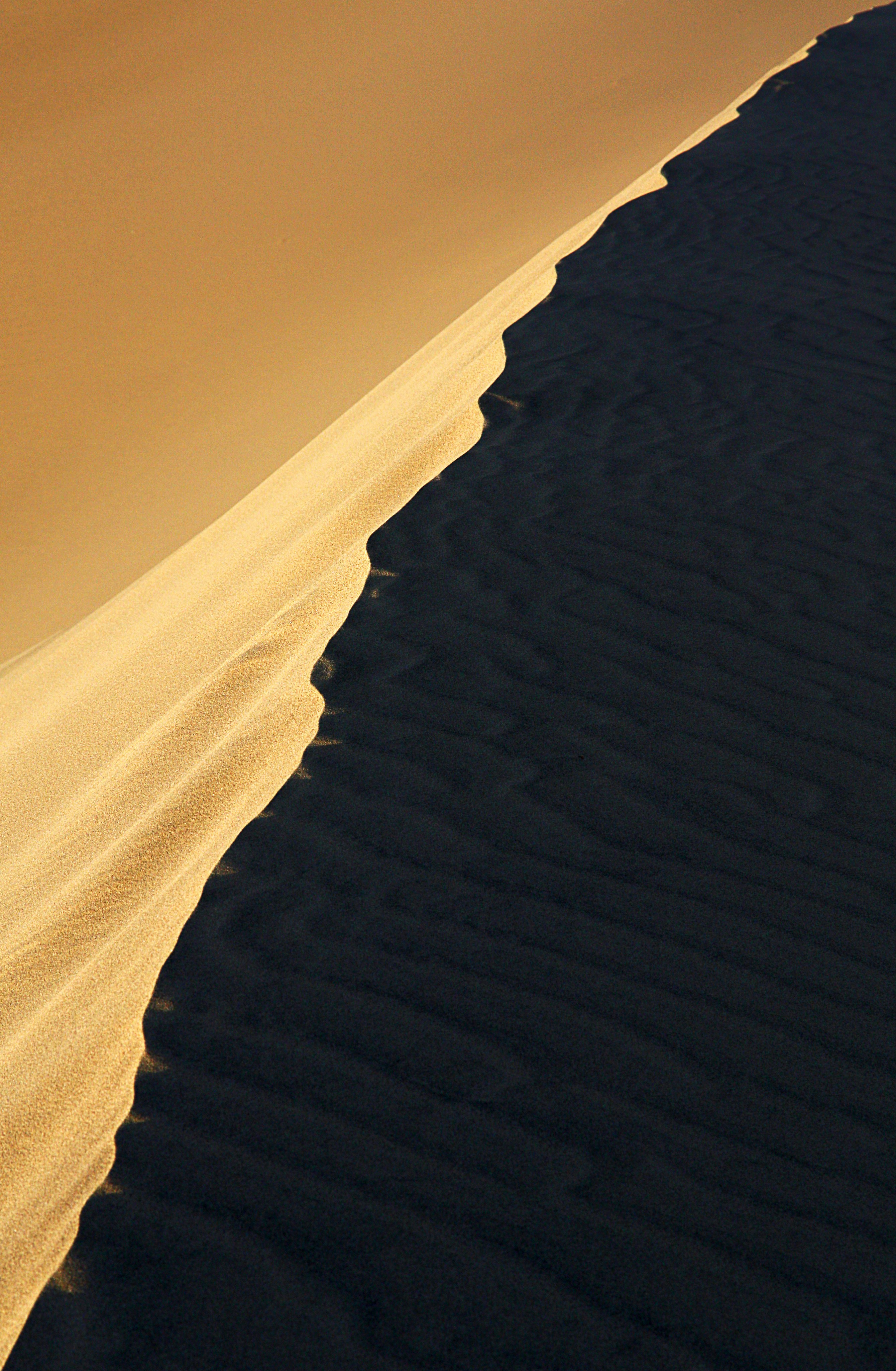 Desert Sand Dune Ridge