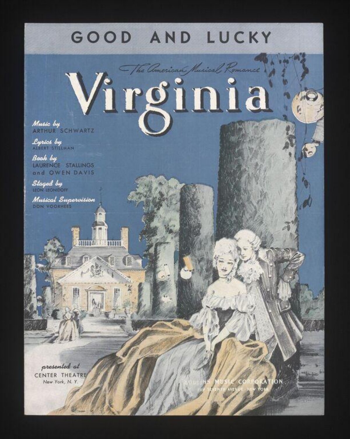 Sheet Music Cover for Musical Virginia