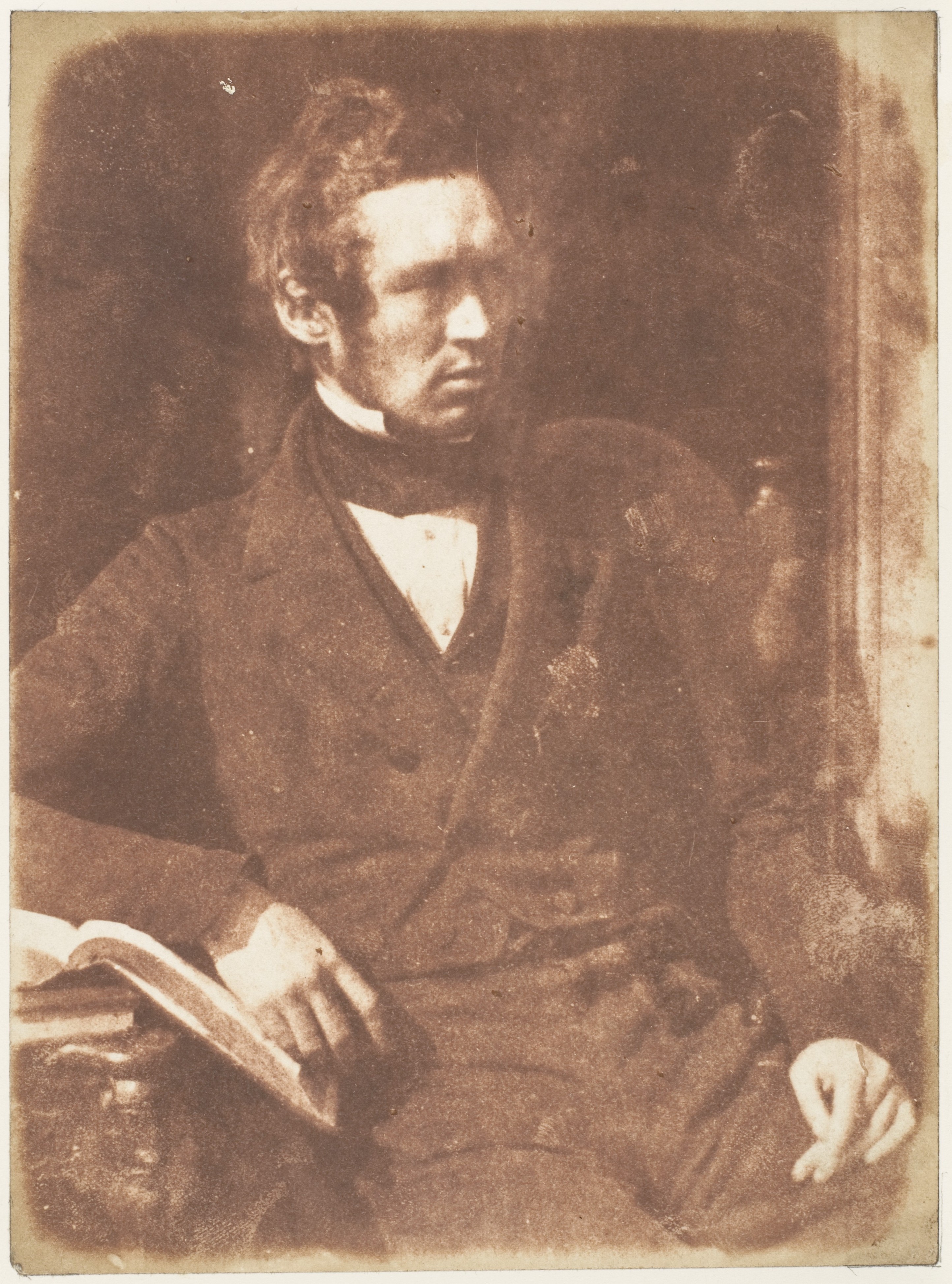 19th Century Seated Man Portrait