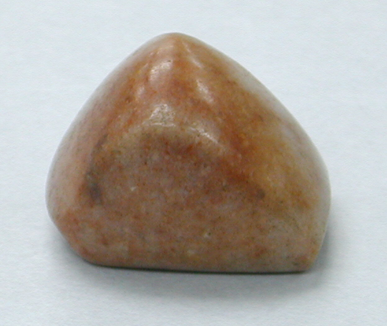 Polished Orange Tumbled Stone